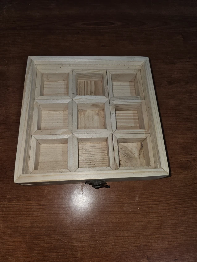 Wooden Spices container box