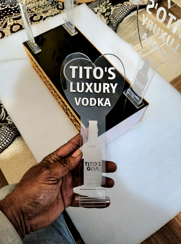 Luxury Vodka Display