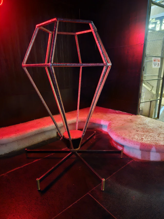 360°dancing rgb diamond