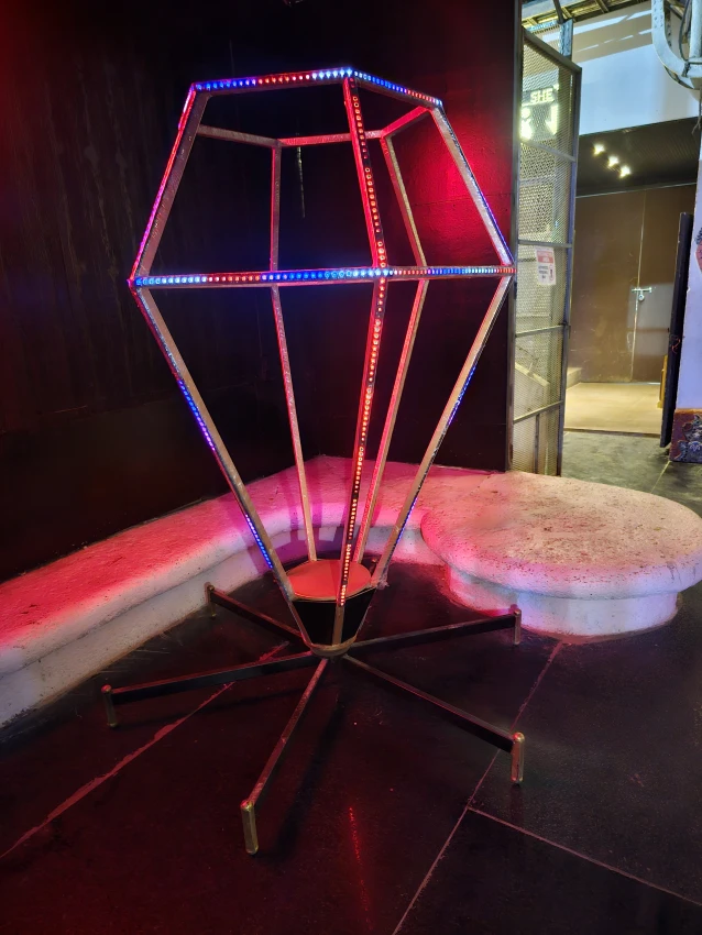 360°dancing rgb diamond