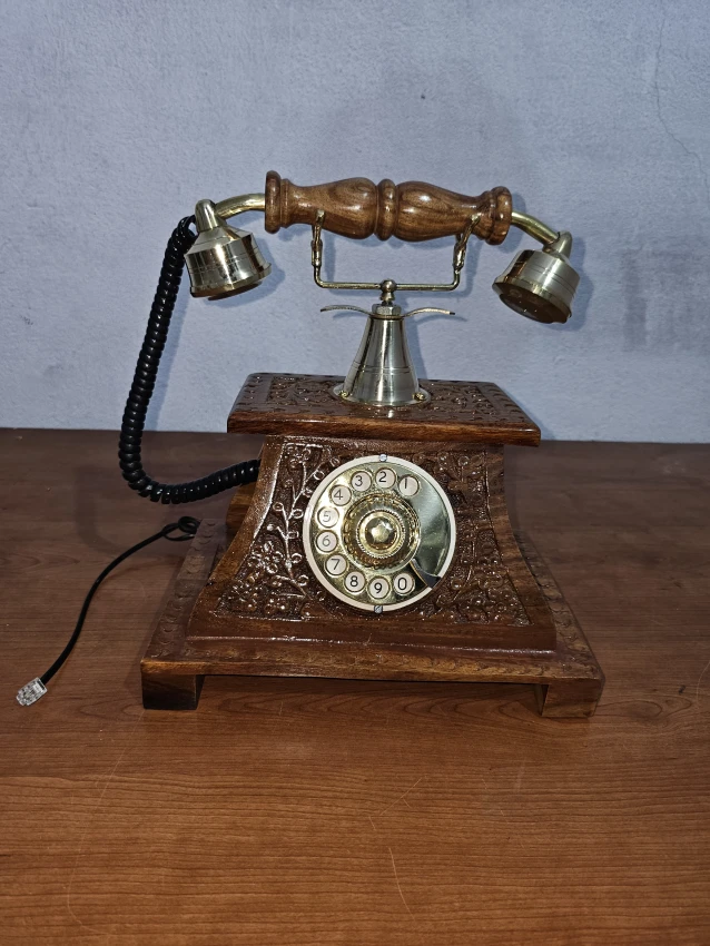 Luxury Wooden LANDLINE Telephone