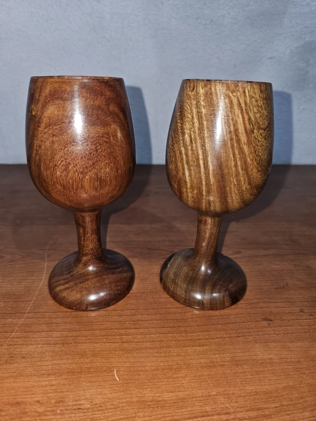 Luxury Wooden Wine Glass | Decorative Glass | Beer Glass